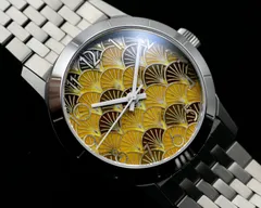 Cincinnati Watch Company Eden Park Honey, honey-yellow enamel dial