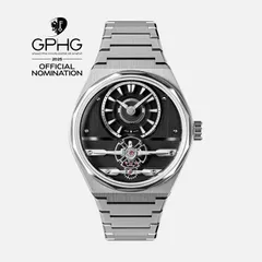 Christopher Ward The C12 Loco, Ursa Black on steel bracelet