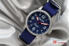 Lüm-Tec Combat B70 on a blue nylon strap