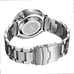 Addiesdive H5 solid caseback engraved "Automatic movement NH35 Dive 300M by Addies" and fold-over clasp with safety lock