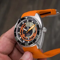 Ocean Crawler Core Diver, Decompression Timer Orange