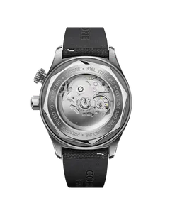Undone Aero Commando see-through caseback showing the automatic movement