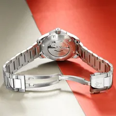 Cadisen C8197 display caseback and butterfly clasp
