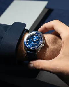 Jacques Bianchi OM200 on the wrist