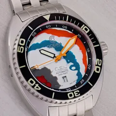 Ocean Crawler Core Diver, Fordite Unique Piece Orange Wrangler