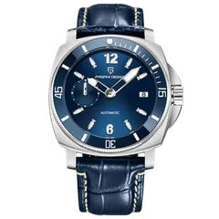 Pagani Design PD-1820 with blue dial on blue leather strap