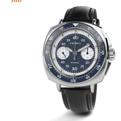 Hemel Sky Racer hand-wound, navy blue dial