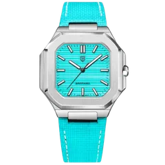 Pagani Design PD-YS019 with turquoise dial on turquoise fabric strap