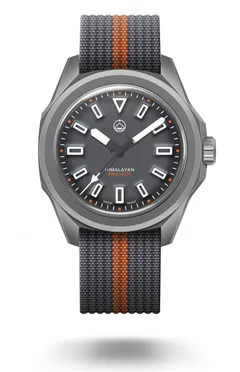 Ocean To Orbit Himalayan Project Base Camp Stealth, grey dial, matte titanium case