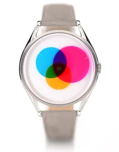 Mr Jones Colour Venn on the included grey suede strap