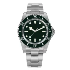 San Martin SN006-G-B2 with green dial and snowflake hands