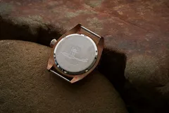 Viribus Unitis A24, solid engraved caseback