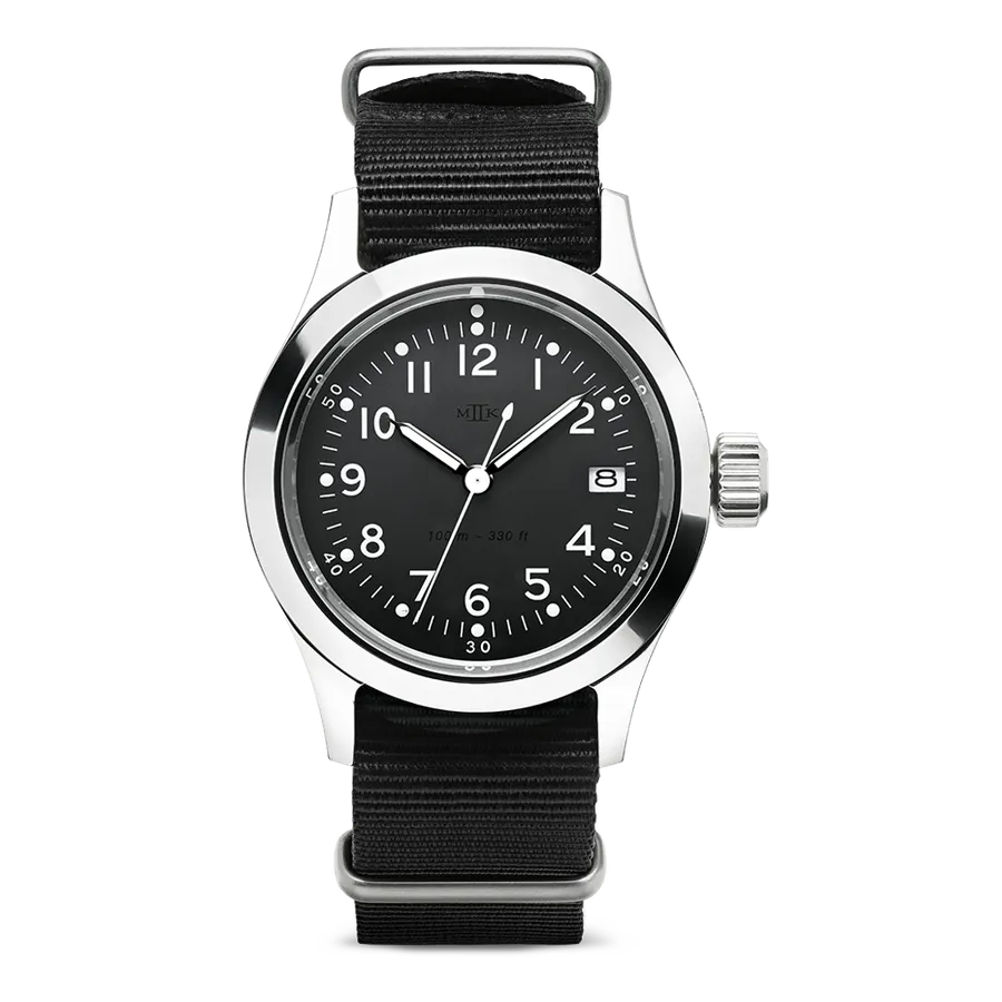 MKII Cruxible Hellion Date on a black UK MoD style strap