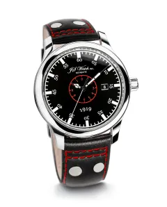 JS Watch Co. Reykjavik Islandus 1919 Black