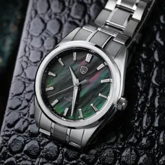 Watchdives WD0022 Elementum with black mother-of-pearl dial