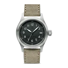 MKII Cruxible Type A-11 Date on a suede strap