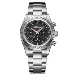 Addiesdive AD2552 chronograph with black dial