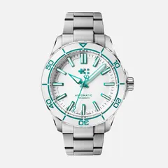 Christopher Ward C60 Trident Reef 44mm, Acro White dial on Bader bracelet