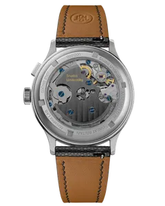 Studio Underd0g 03SERIES display caseback showing the Sellita SW510 M