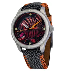 Ocean Crawler Champion Diver, Ceramic-Enamel Piranha