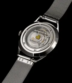 Mr Jones A Perfectly Useless Afternoon Mechanical display caseback showing the automatic movement