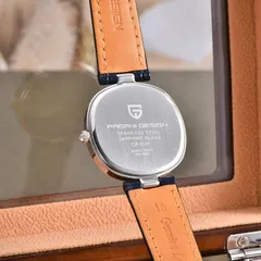 Pagani Design PD-1825 solid caseback engraved "Stainless steel, Sapphire glass, 50M, Japan movt, PD-1825"
