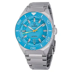Islander Kings Point with sky blue dial and light blue ceramic bezel