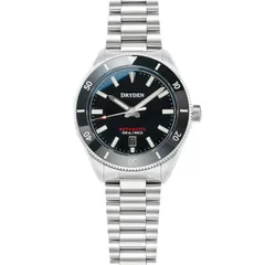 Dryden Pathfinder Classic Black, ceramic bezel