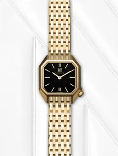 March LA.B Lady Mansart Supreme, gold PVD case