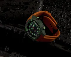 Ocean Crawler Lumed Carbon Fiber prototype, Aventurine dial