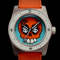 Isotope Hydrium Snooty, printed artwork dial