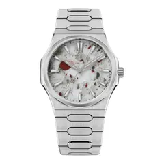 Watchdives WD0016D with red-flecked natural stone dial