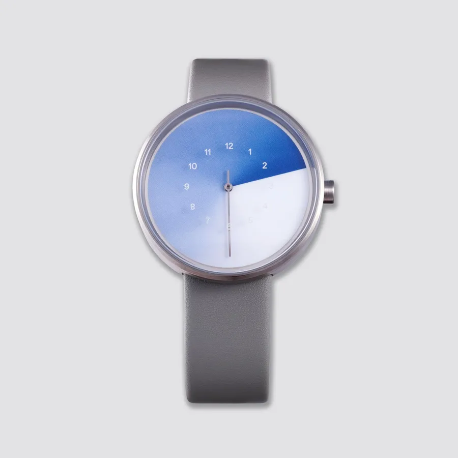 Anicorn TTT#1 Hidden Time Azure with a blue gradient disc