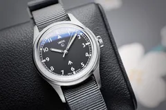 Timefactors Smiths Military PRS-29A on grey NATO strap