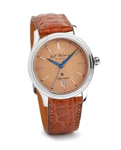 JS Watch Co. Reykjavik 101 38mm 10 Year Edition Salmon