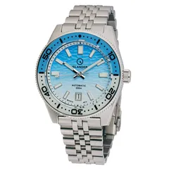 Islander Northport Hi-Beat with ocean blue and white ripple dial