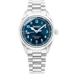 Dryden Heartlander Automatic Date, Blue & Crimson dial