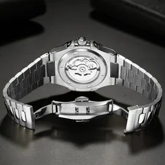Cadisen C8222 display caseback and butterfly clasp