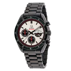 Islander Bethpage Amerigraph ISL-202 with full-lume dial and black PVD case and bracelet