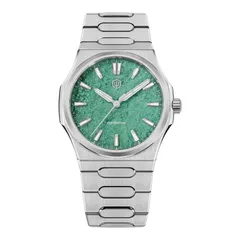Watchdives WD0016D with green jasper dial