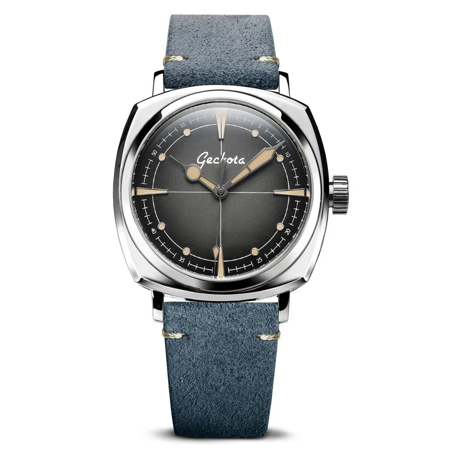 Geckota Pioneer Automatic Brushed Black