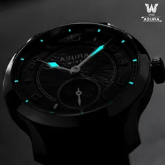 Wise Asura lume shot (blue-green hands and markers)