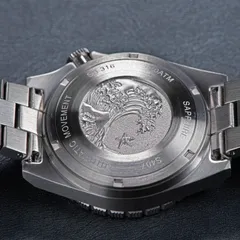Seestern S407-600T engraved solid caseback
