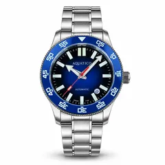 Aquatico Atlas Tritium with fumé blue dial