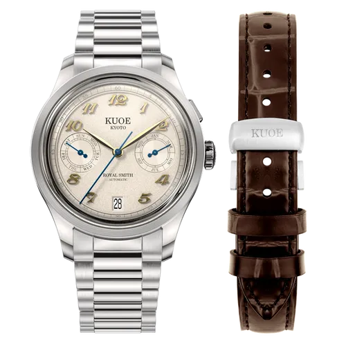 KUOE Royal Smith 90-010, Ivory, Grained Dial