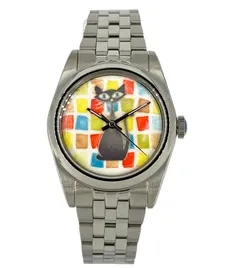 Cincinnati Watch Company Mid-Century Modern Cat