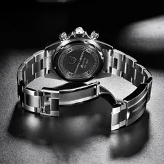 Pagani Design PD-1644 solid caseback engraved "Sport PD-1644" and fold-over bracelet clasp
