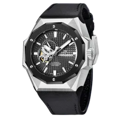 Pagani Design PD-YS010 with black dial and black bezel on black strap