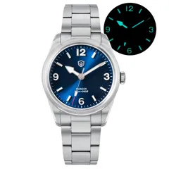 Watchdives WD1960S with sunray blue dial