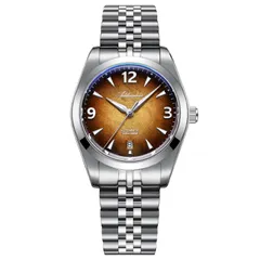 Addiesdive AD2560 with amber-brown textured dial